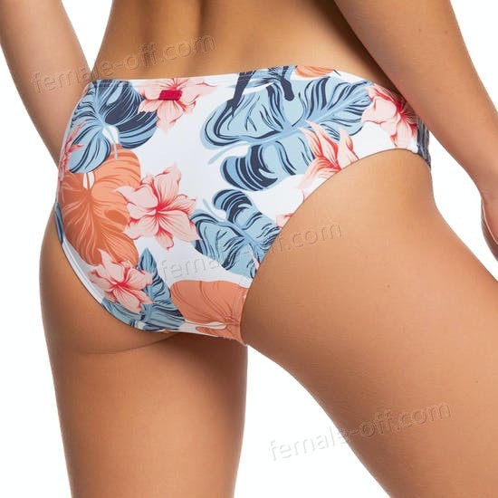 The Best Choice Roxy Printed Beach Classic Womens Bikini Bottoms - -5