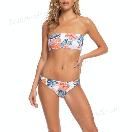 The Best Choice Roxy Printed Beach Classic Womens Bikini Bottoms - -1