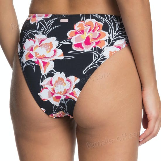The Best Choice Roxy Printed Beach Classics High Waisted Womens Bikini Bottoms - -2