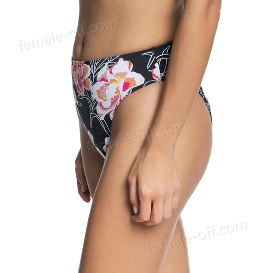 The Best Choice Roxy Printed Beach Classics High Waisted Womens Bikini Bottoms - -4