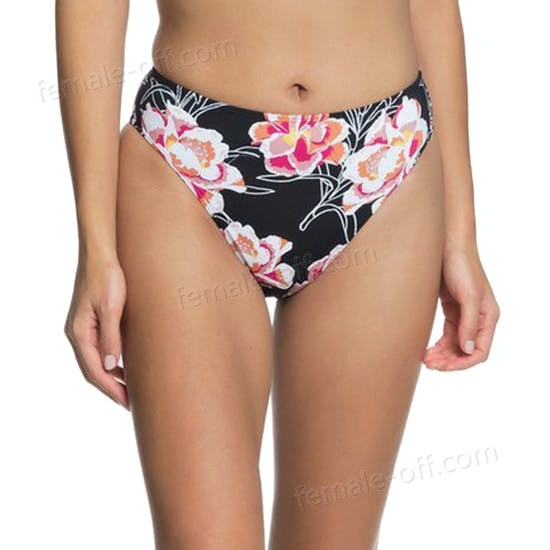 The Best Choice Roxy Printed Beach Classics High Waisted Womens Bikini Bottoms - -0