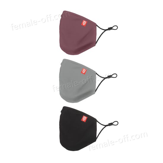 The Best Choice Airhole Ergo Layer 3 Pack Face Mask - -0