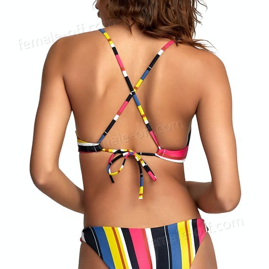 The Best Choice RVCA Bolsa Knot Front Womens Bikini Top - -1