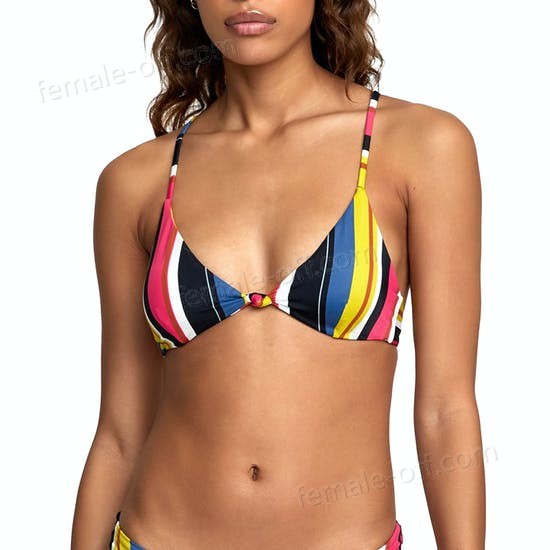 The Best Choice RVCA Bolsa Knot Front Womens Bikini Top - -0