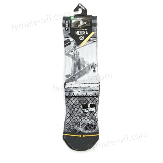 The Best Choice Merge4 Mofo Cold One Crew Fashion Socks - -3