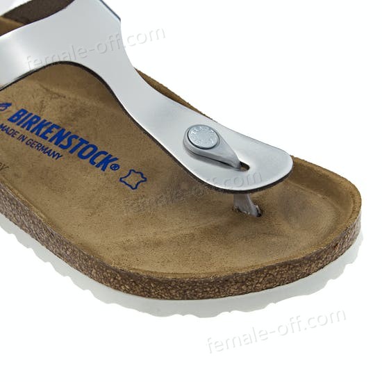 The Best Choice Birkenstock Gizeh Natural Leather Soft Footbed Sandals - -5