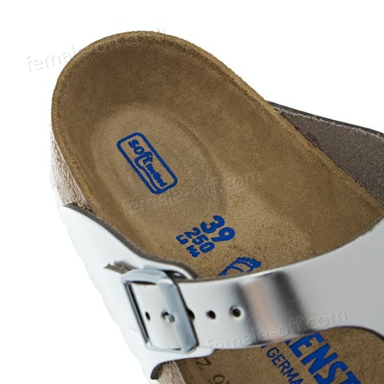 The Best Choice Birkenstock Gizeh Natural Leather Soft Footbed Sandals - -8