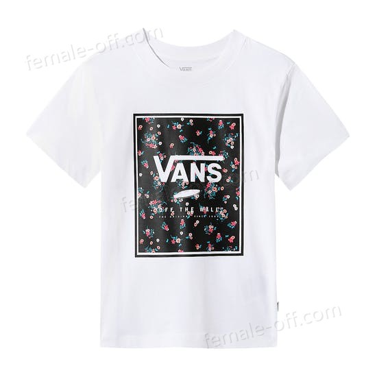 The Best Choice Vans Boxed In Boxy Womens Short Sleeve T-Shirt - -2