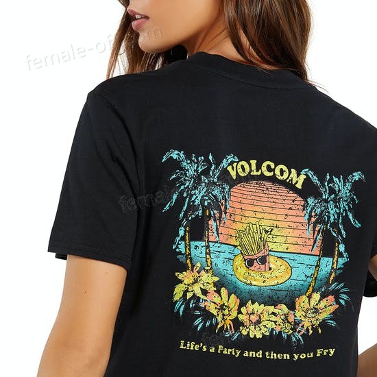 The Best Choice Volcom Lock It Up Womens Short Sleeve T-Shirt - -4