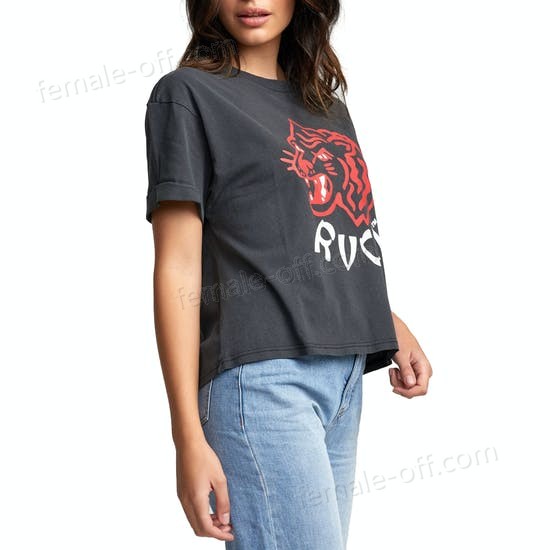 The Best Choice RVCA Dynasty Womens Short Sleeve T-Shirt - -3