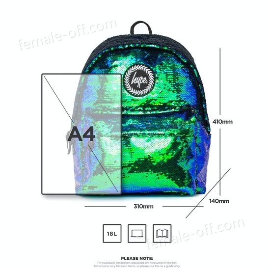 The Best Choice Hype Mermaid Sequin Backpack - -5