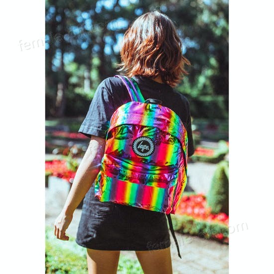 The Best Choice Hype Rainbow Holographic Backpack - -2