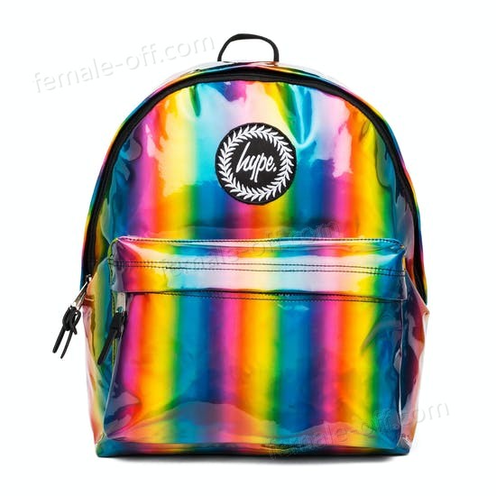 The Best Choice Hype Rainbow Holographic Backpack - -0