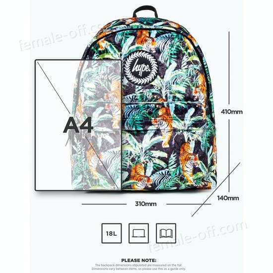The Best Choice Hype Leafy Tiger Backpack - -5