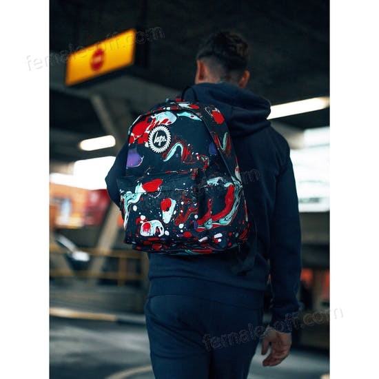 The Best Choice Hype Red Marble Backpack - -7