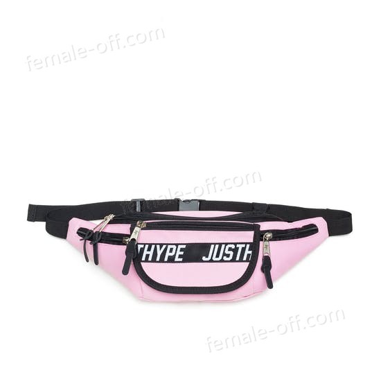 The Best Choice Hype Pink Taping Womens Bum Bag - -0