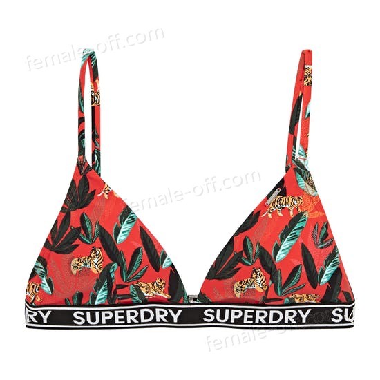 The Best Choice Superdry Jungle Fixed Tri Bikini Top - -0