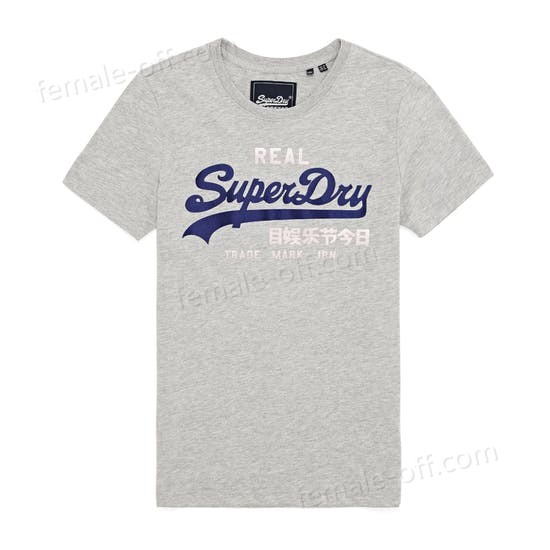 The Best Choice Superdry Vintage Logo Duo Satin Entry Womens Short Sleeve T-Shirt - -0