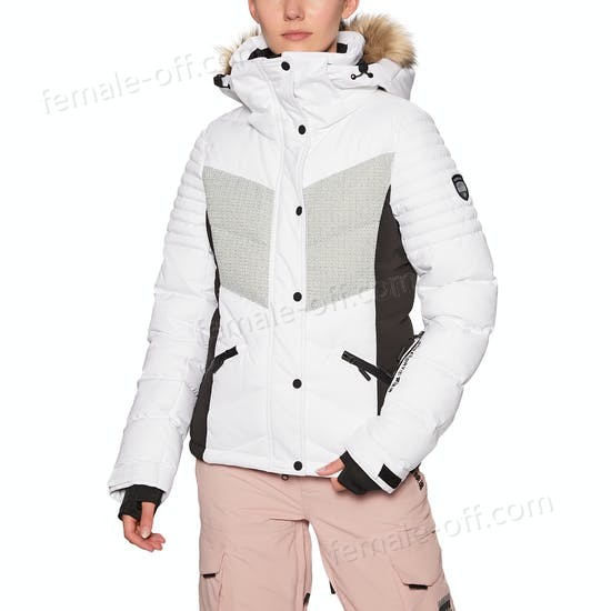 The Best Choice Superdry Snow Luxe Puffer Womens Snow Jacket - -0