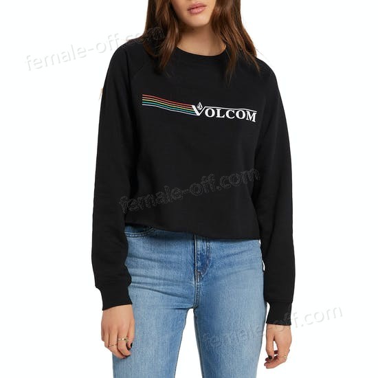The Best Choice Volcom Truly Stoked Crew Womens Sweater - -0