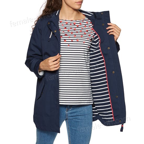 The Best Choice Joules Coast Mid Length Womens Waterproof Jacket - -1