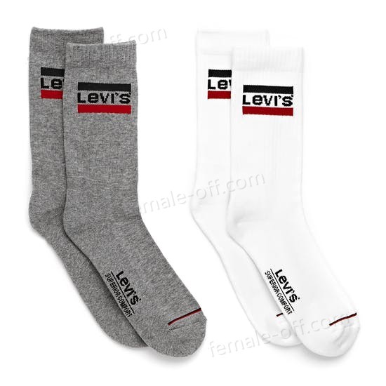 The Best Choice Levi's Regular Cut Fashion Socks - -1