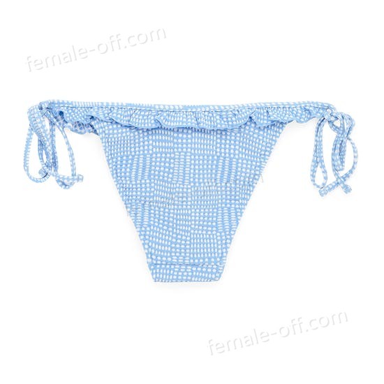 The Best Choice Seafolly Spotted-tie Side With Frill Bikini Bottoms - -1