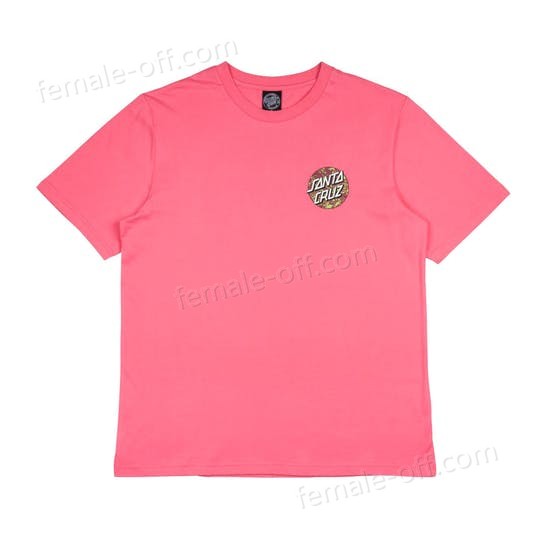 The Best Choice Santa Cruz Speckled Dot Womens Short Sleeve T-Shirt - -1