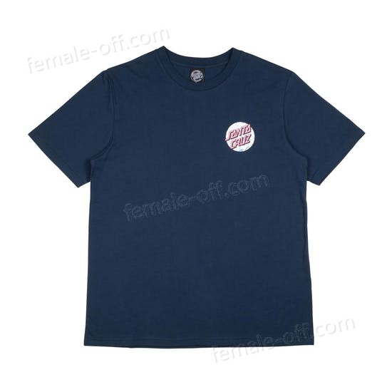 The Best Choice Santa Cruz Speckled Dot Womens Short Sleeve T-Shirt - -3