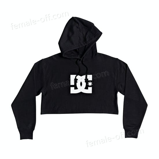 The Best Choice DC Star Crop Womens Pullover Hoody - -0