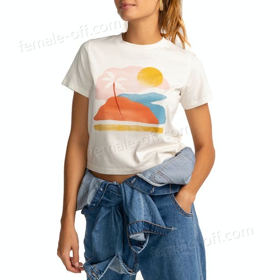 The Best Choice Billabong Paint The Sky Womens Short Sleeve T-Shirt - -0