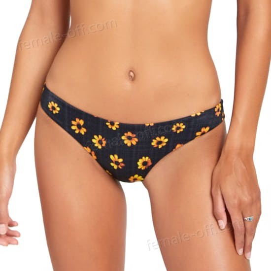 The Best Choice RVCA Sunflower Cheeky Bikini Bottoms - -2