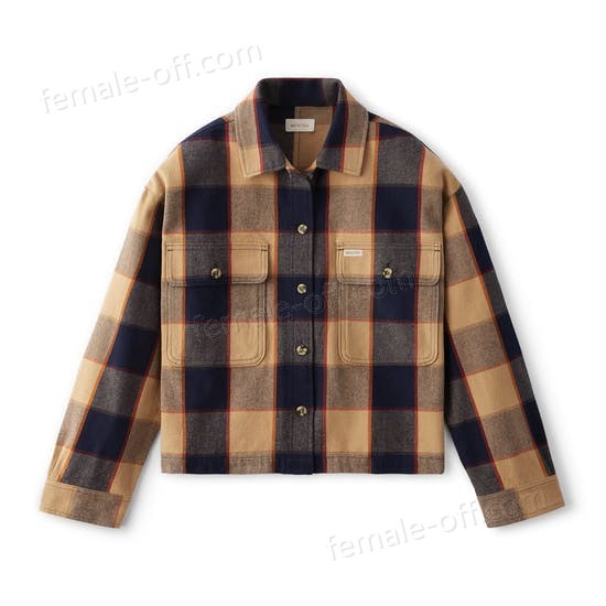The Best Choice Brixton Bowery Flannel Womens Shirt - -3