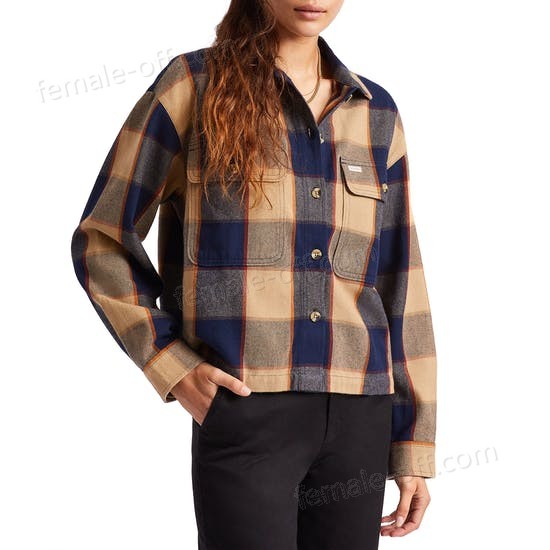 The Best Choice Brixton Bowery Flannel Womens Shirt - -0