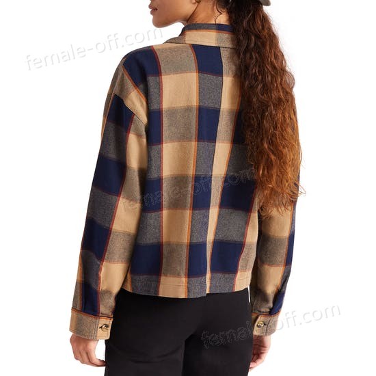 The Best Choice Brixton Bowery Flannel Womens Shirt - -2