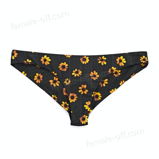 The Best Choice RVCA Sunflower Cheeky Bikini Bottoms - -0