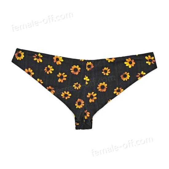 The Best Choice RVCA Sunflower Cheeky Bikini Bottoms - -1