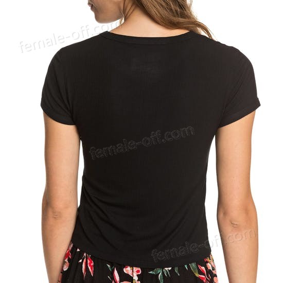 The Best Choice Roxy Frozen Day Womens Short Sleeve T-Shirt - -2