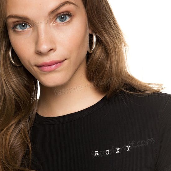 The Best Choice Roxy Frozen Day Womens Short Sleeve T-Shirt - -5