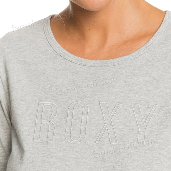The Best Choice Roxy Red Sunset Womens Long Sleeve T-Shirt - -3
