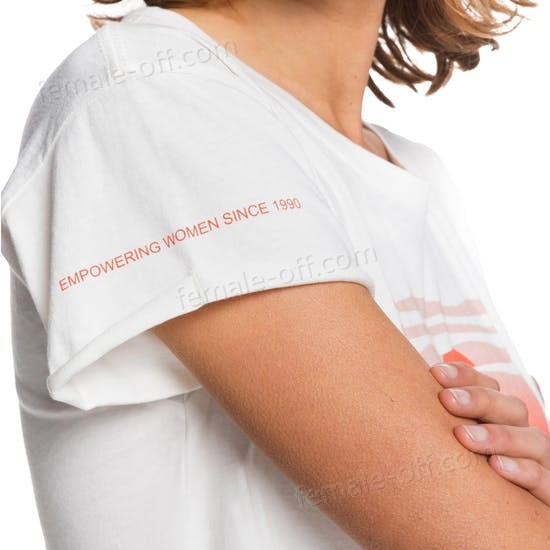 The Best Choice Roxy Never Under J Womens Short Sleeve T-Shirt - -3
