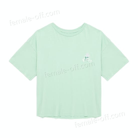 The Best Choice RVCA Petite Rose Womens Short Sleeve T-Shirt - -0