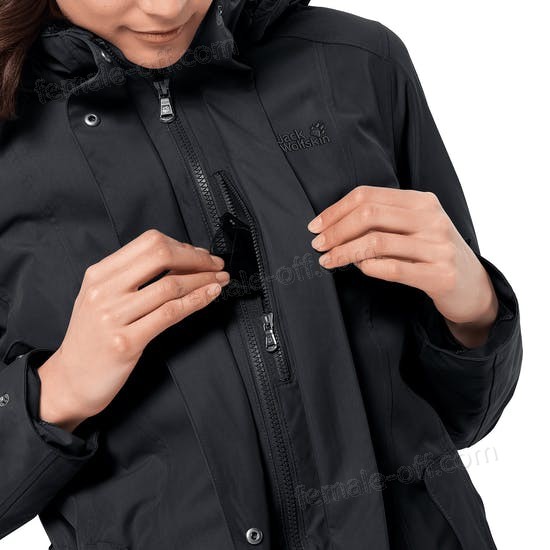 The Best Choice Jack Wolfskin Madison Avenue Womens Waterproof Jacket - -2
