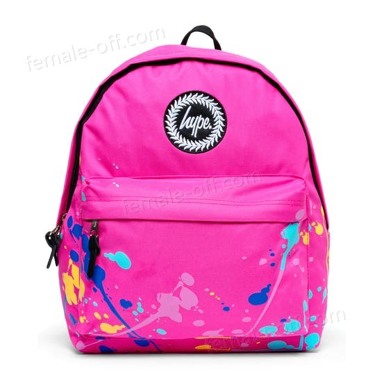 The Best Choice Hype Pink Paint Splatter Backpack - -0