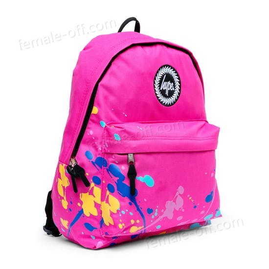 The Best Choice Hype Pink Paint Splatter Backpack - -1