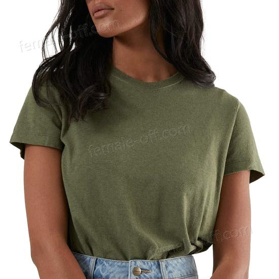 The Best Choice Afends Hemp Basics Womens Short Sleeve T-Shirt - -1