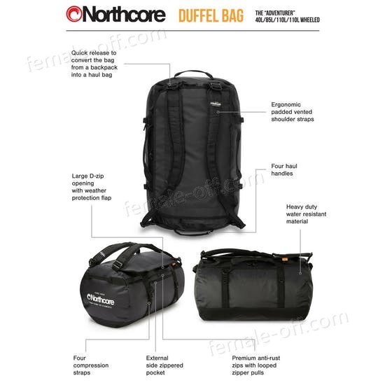 The Best Choice Northcore 40L Duffle Bag - -3