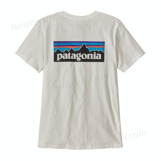 The Best Choice Patagonia P-6 Logo Organic Crew Womens Short Sleeve T-Shirt - -0