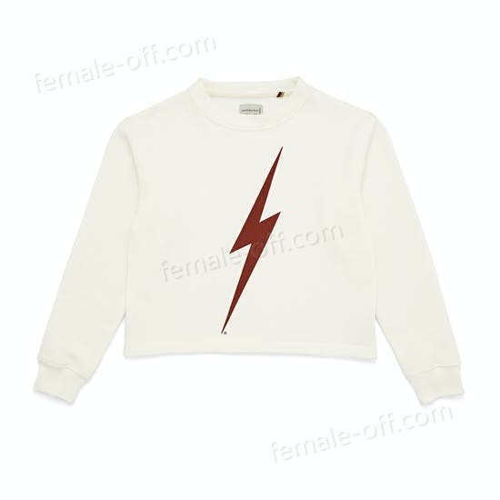 The Best Choice Lightning Bolt Forever Crew Womens Sweater - -0