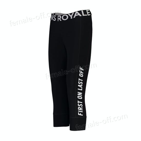 The Best Choice Mons Royale Christy 3/4 Womens Base Layer Leggings - -1